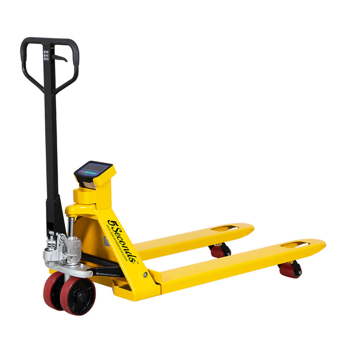 Tyson 750 Pallet Jack with Scale | 555010 | 5000 Lbs | PU Wheels