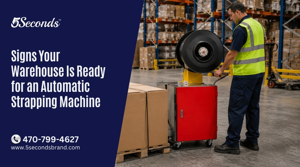 Signs Your Warehouse Is Ready for an Automatic Strapping Machine