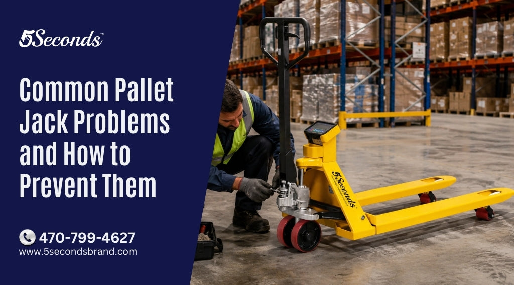 Common Pallet Jack Problems and How to Prevent Them