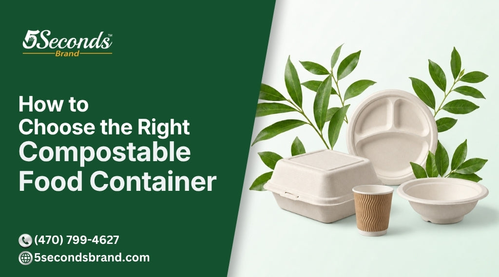How to Choose the Right Compostable Food Container?