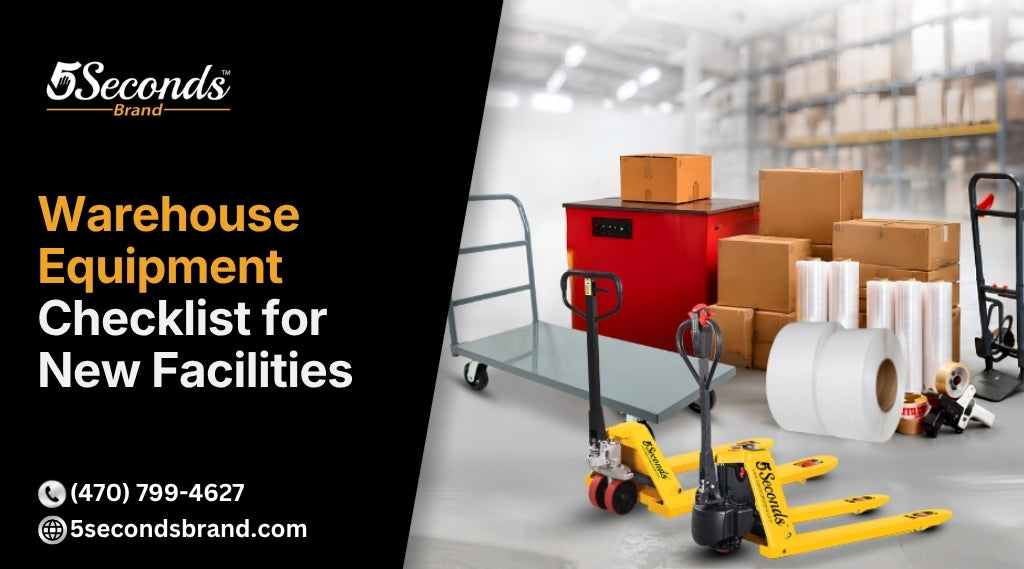 Warehouse Equipment Checklist for New Facilities