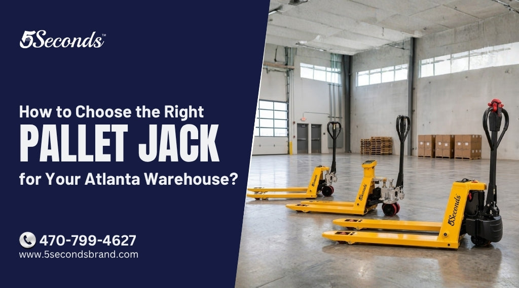 How to Choose the Right Pallet Jack for Your Atlanta Warehouse