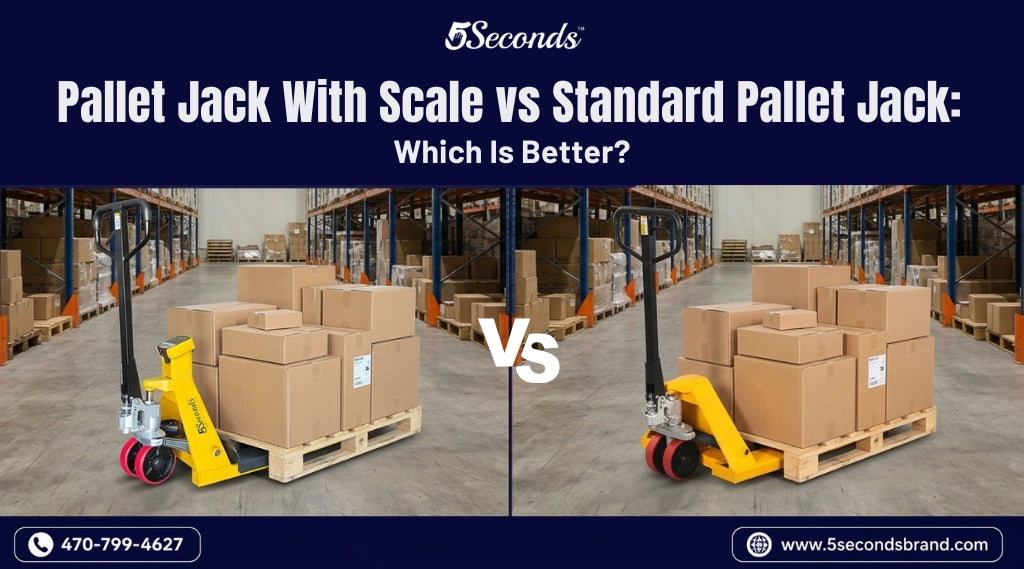 Pallet Jack With Scale vs Standard Pallet Jack: Which Is Better?