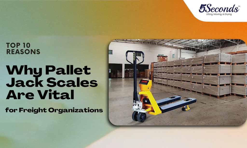 Top 10 Reasons Why Pallet Jack Scales Are Vital for Freight Organizations