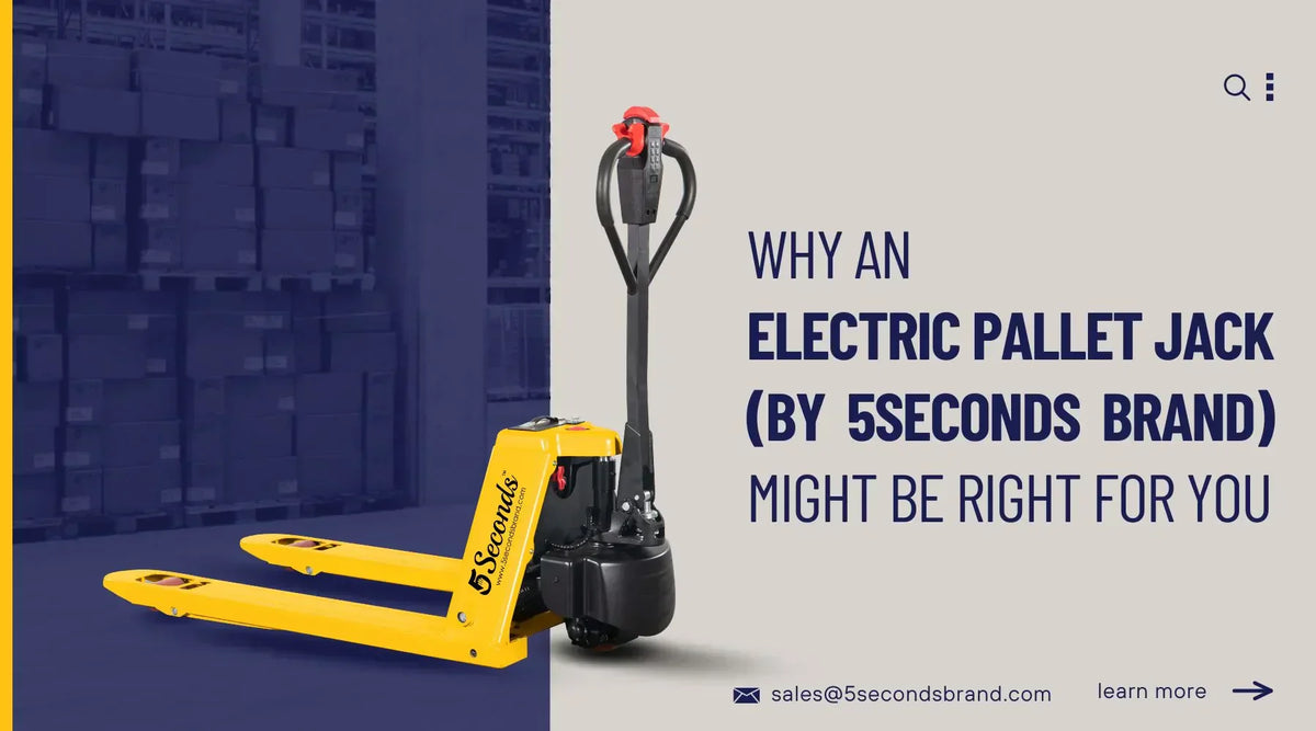 Features to Look for Looking to Buy the Best Electric Pallet Jack 