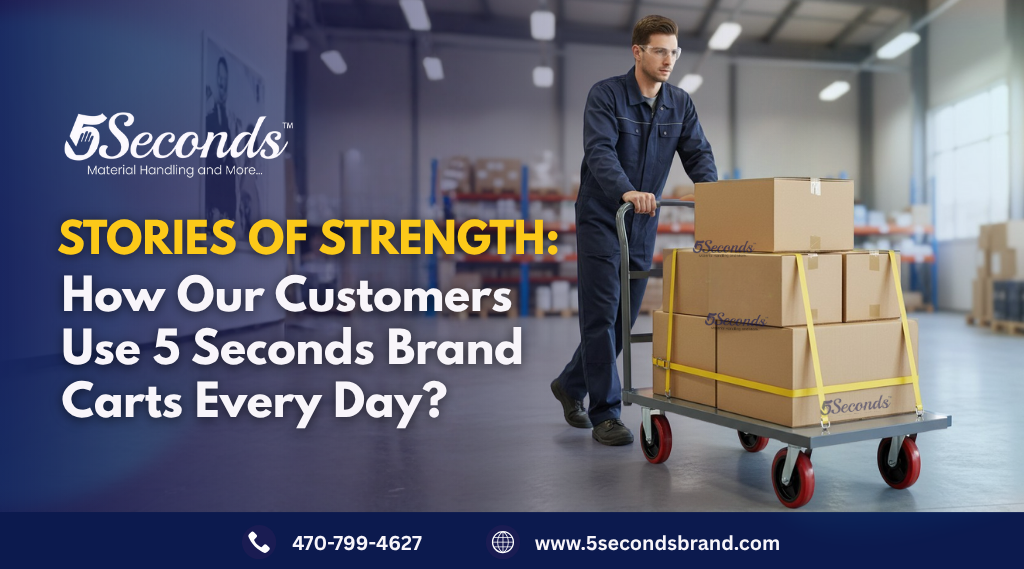 Stories of Strength: How Our Customers Use 5 Seconds Brand Carts Every Day?