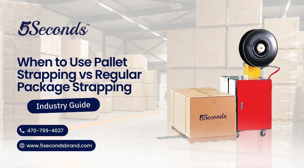 Pallet Strapping vs Regular Package