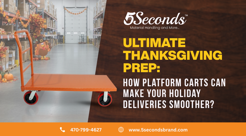 Ultimate Thanksgiving Prep: How Platform Carts Can Make Your Holiday Deliveries Smoother?