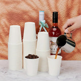 Biodegradable Sugarcane Baggase Paper Cups for Hot and Cold Drinks | 10oz | 1000 Pcs | Environmental Friendly