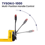 5Seconds Tyson E-1000 Electric Pallet Jack, 4400 Lb Capacity Motorized Pallet Lift Trucks with Lithium Battery, Brushless Motor, 27"x 48" Forks, Heavy-Duty Powered Pallet Mover for Warehouse & Industrial Use