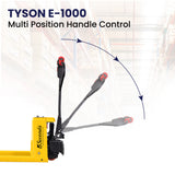 5Seconds Tyson E-1000 Electric Pallet Jack, 5500 LB Capacity Motorized Pallet Lift Trucks with Lithium Battery, Brushless Motor, 27"x 48" Forks, Heavy-Duty Powered Pallet Mover for Warehouse & Industrial Use