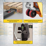 5Seconds Tyson 850 Pallet Jack Scale Truck, 5500 lb Capacity, 27"x 48" Pallet Jack Forklift with Built-in Digital Scale, 1lb Readability, Heavy-Duty Industrial Pallet Truck for Warehouse