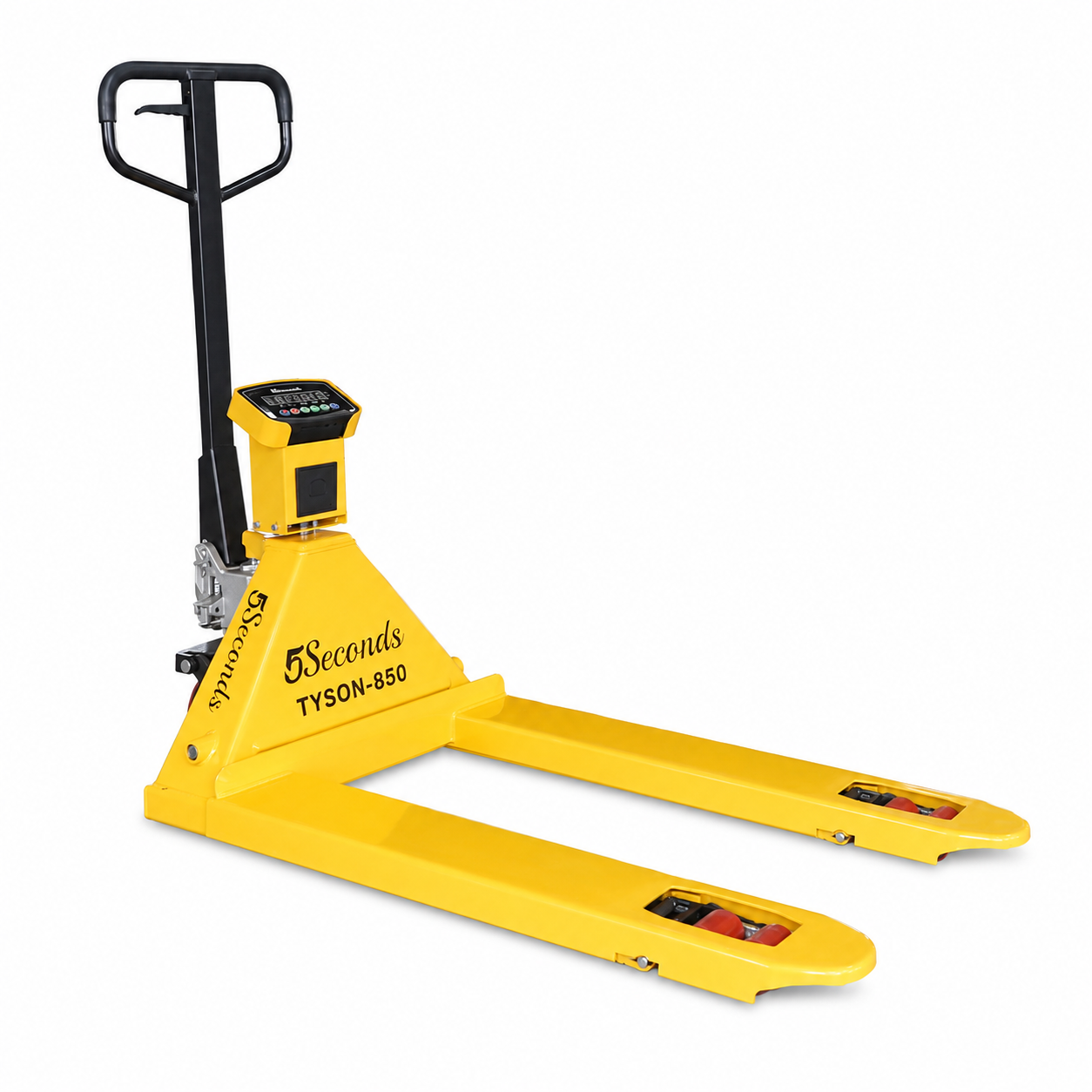 Pallet Jack | Built-in Digital Scale & Printer | 555006 | 48"x 27" | 6600 Lbs | PU Wheels | Tyson 850