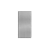 Wall Guard for Hand Dryer, Stainless Steel Wall Splash Guard with Adhesive Tape Strips | Grey Color | 31-1/2" X 15-3/4" x 1/17"