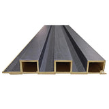 Anchor Grey WPC Wall Panel | 1.18 in. x 7.87 in. x 10 ft Low Maintenance Easy Clean Diffuser Decorative WPC Wall Panelling (38.7 sq. ft/Case)