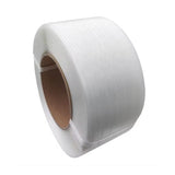 Heavy Duty Polypropylene Strapping, 1400 lbs Break Strength, 1/2” Width, 0.035” Thick, 13,123 Ft, Machine Grade - Clear