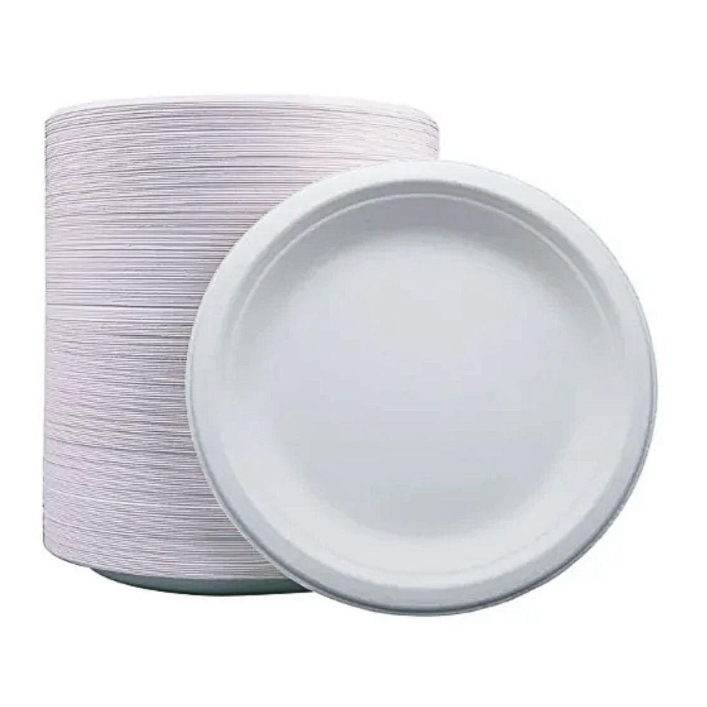 Compostable Plate | Hot & Cold Food | 6" | 500 Pcs