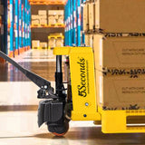 TYSON E-1000, Steel Electric Powered Pallet Jack, 5000 lbs Capacity, Fork Sizes 48” x 27”