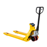 TYSON 750, Steel Pallet jack with digital scale, 5500 lbs, Fork sizes 48" x 27"