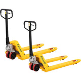 5Seconds Arrow Industrial Duty Pallet Jack with 27" W x 48" L Forks, 5500 lb Capacity General Purpose Manual Pallet Truck for Warehouse, Manufacturing and Retail (2 Pack)