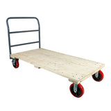 MAXLOAD Heavy Duty hardwood Industrial Platform Cart 60