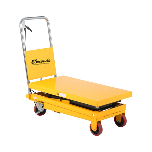 Arrow Double Scissor Lift Table with Hydraulic Lift Platform,777011, | 770 Lbs Capacity