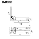 Steel Pallet Jack/Pallet Truck