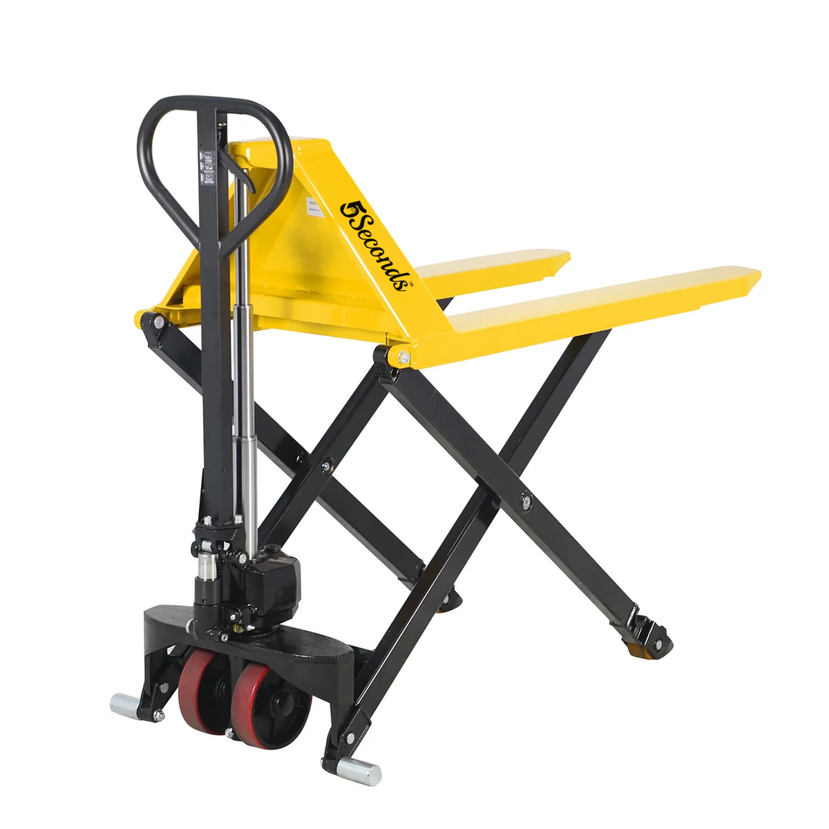 5Seconds - High Lift Pallet Jack - 777008 | 2200 Lbs Capacity, Lift Height 31.5in