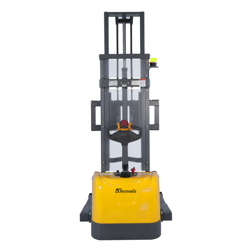 5Seconds - Electric Stacker - 777035 | 3300 Lbs Capacity, 138in Lift, 24V Gel Battery