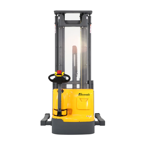 5Seconds - Electric Stacker - 777036 | 3300 Lbs Capacity, 177in Lift, 24V Lead-Acid Battery
