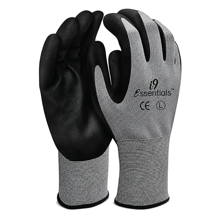 Micro-Foam Nitrile Coated Work Gloves - 100020, 240 Pairs | Gray