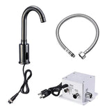 Revive Touchless Commercial Faucet with Smart Temperature Control Mixer| Bronze Finish with Deck Mount Plate