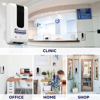 Automatic Soap Dispenser Touchless for Bathroom & Kitchen | Wall-Mount Auto Foaming Soap/Senitizer Dispenser
