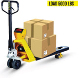 Steel Pallet Jack with Scale