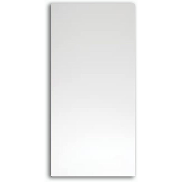Wall Guard for Hand Dryer, Aluminum Wall Splash Guard with Adhesive Tape Strips | White Color | 31-1/2