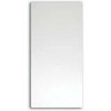 Wall Guard for Hand Dryer, Aluminum Wall Splash Guard with Adhesive Tape Strips | White Color | 31-3/4