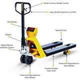 Steel Pallet Jack with Scale