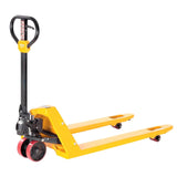 5Seconds™ Steel Pallet Jack/Pallet Truck, 5500 lbs Capacity, Heavy Duty Adjustable Pallet Jack, 48" Length x 27" Width Fork, MB-P25L - Yellow