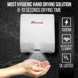Ultimate Hand Dryer (White) (1000W)