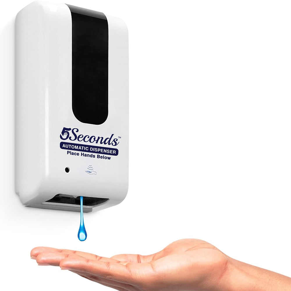 Automatic Soap Dispenser Touchless for Bathroom & Kitchen | Wall-Mount Auto Foaming Soap/Senitizer Dispenser