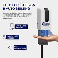 Automatic Soap Dispenser Touchless for Bathroom & Kitchen | Auto Foaming Soap/Senitizer Dispenser with Stand