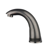 Mercury Touchless Commercial Faucet with Smart Temperature Control Mixer | Brushed Finish with Deck Mount Plate