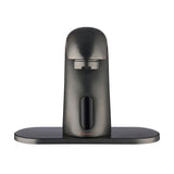 Mercury Touchless Commercial Faucet with Smart Temperature Control Mixer | Brushed Finish with Deck Mount Plate