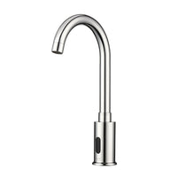 Revive Touchless Commercial Faucet with Smart Temperature Control Mixer | Chrome Finish with Deck Mount Plate