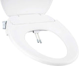 B Series Non-Electric Bidet Toilet Seats with Slim Design, On/Off Safety T Diverter